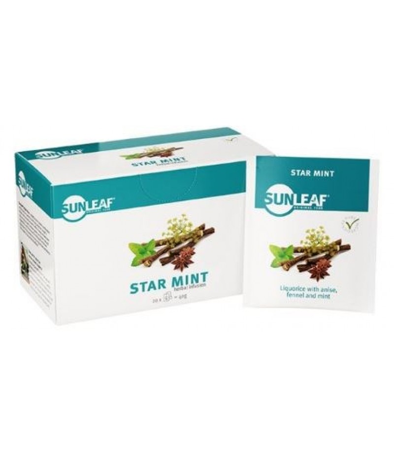 Sunleaf Tea Herbal/Star Mint 25x1,5 gram