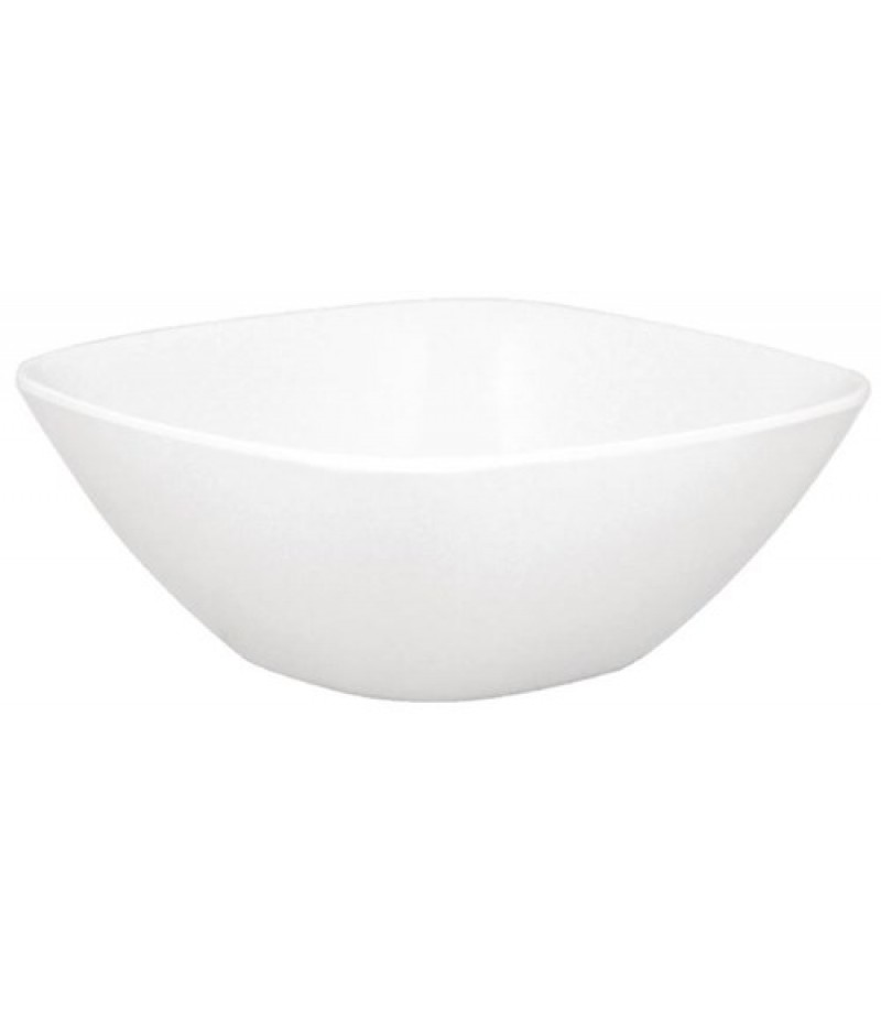 Schaaltje 12cm Wit Met Ronde Hoeken Melamine 6 Stuks