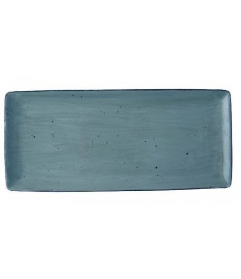 Continental Rustic Blauw Schaal Vlak 36,5x16cm