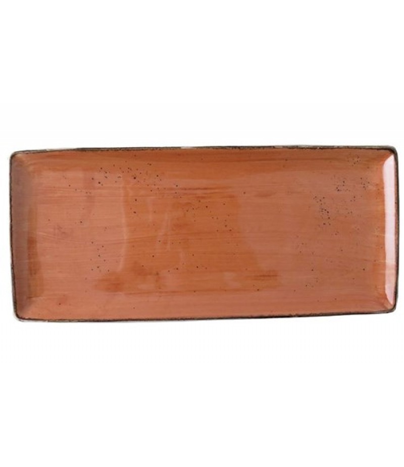 Continental Rustic Terracotta Schaal Vlak 36,5x16cm