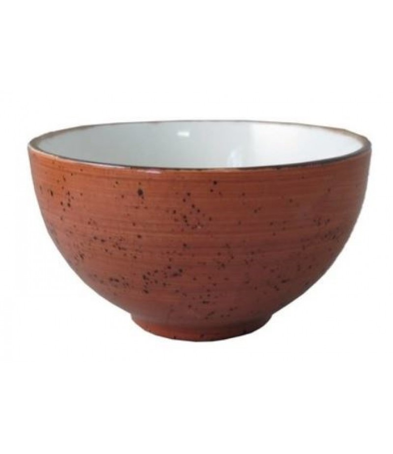 Continental Rustic Terracotta Schaaltje Rond 9cm/23cl