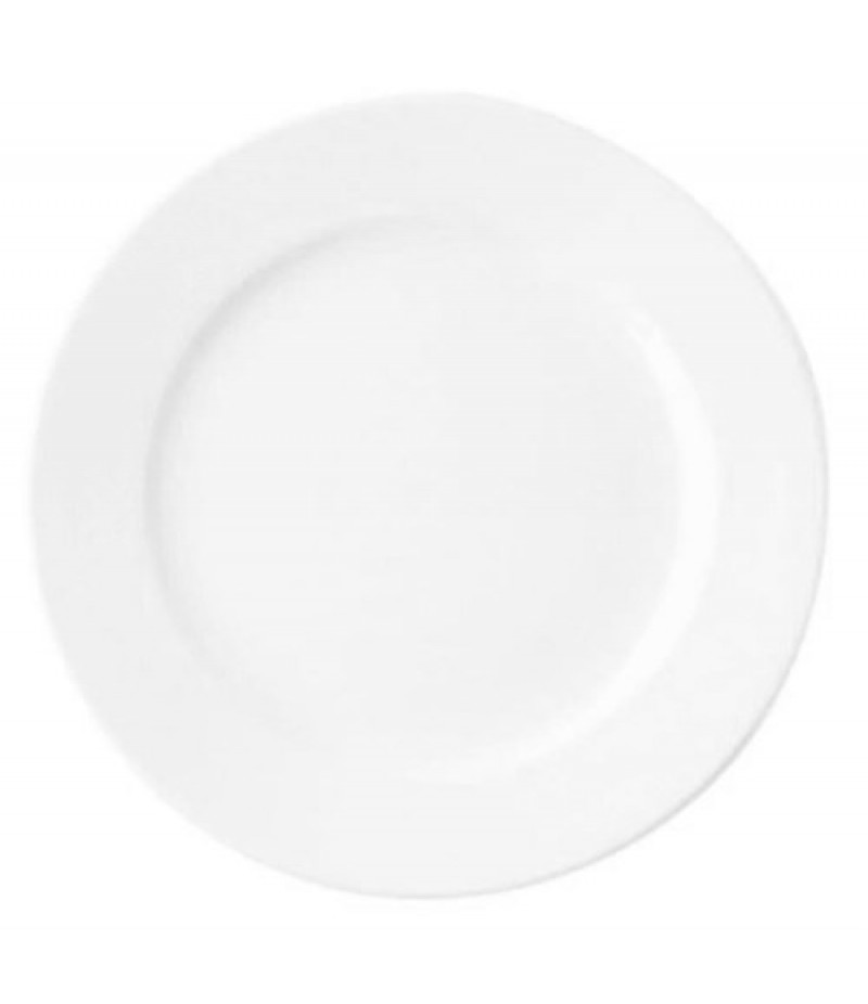 Bord Rak Brede Rand Banquet 21cm (Onbedrukt)