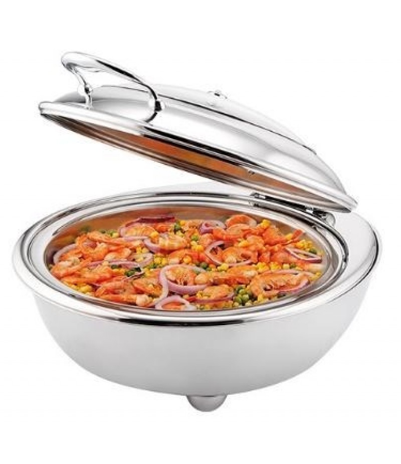 Chafing Dish Ø45cm Rond Elektrisch RVS